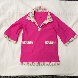 Jessica Simpson girl’s swim coverup - size 2t. Vibrant hot pink